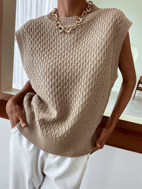 SELENA KNIT SWEATER TANK